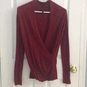 Shawl collar sweater!